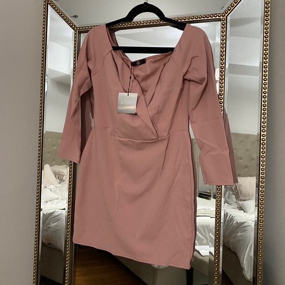 COPY - HP 💝 Missguided bardot foldover wrap dress - Picture 2 of 2